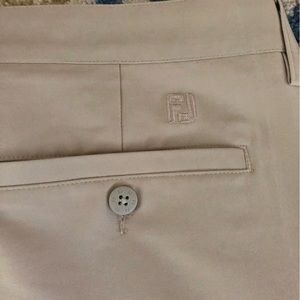 Like new, Tan, FootJoy Men’s golf pants. Size 38/30.